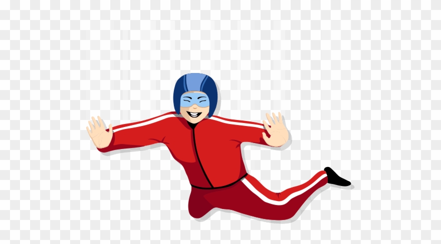Skydiving - Florida Clipart