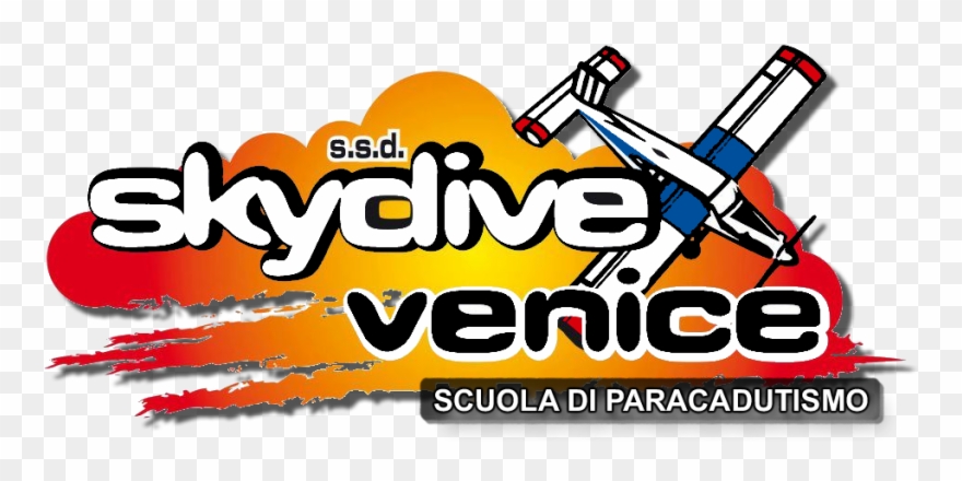 Skydive Venice - Graphic Design Clipart