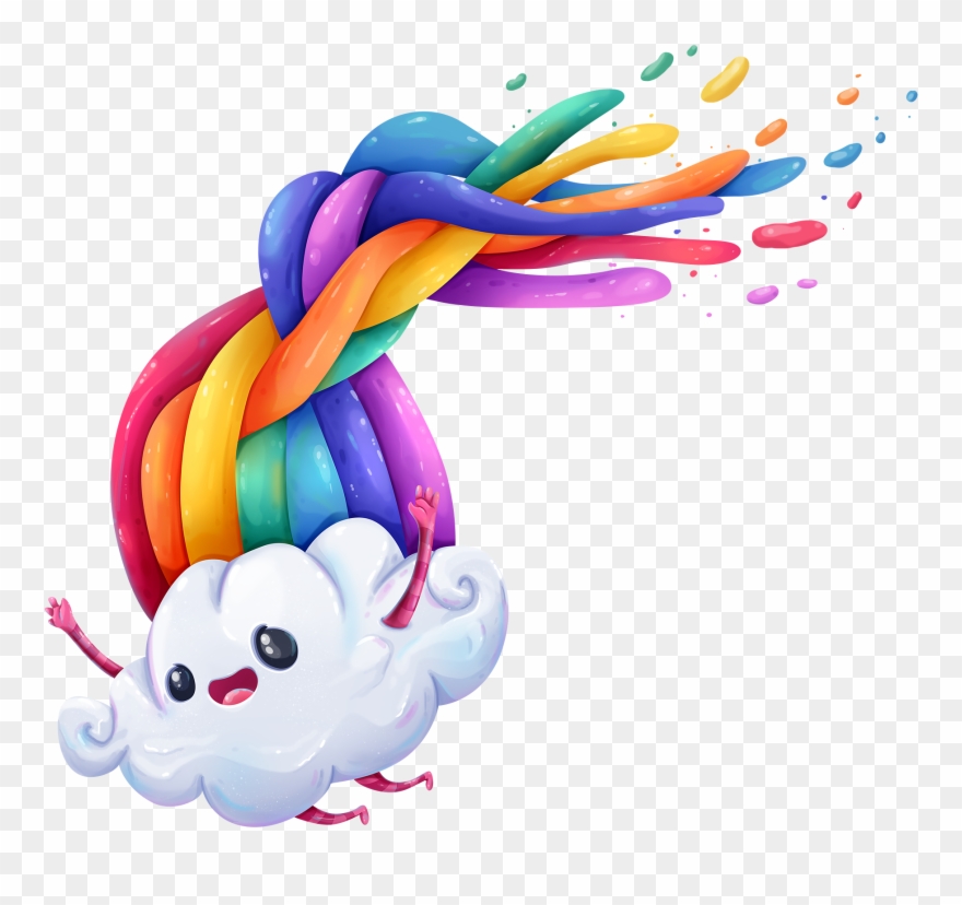 Rainbow Avatar - Portable Network Graphics Clipart