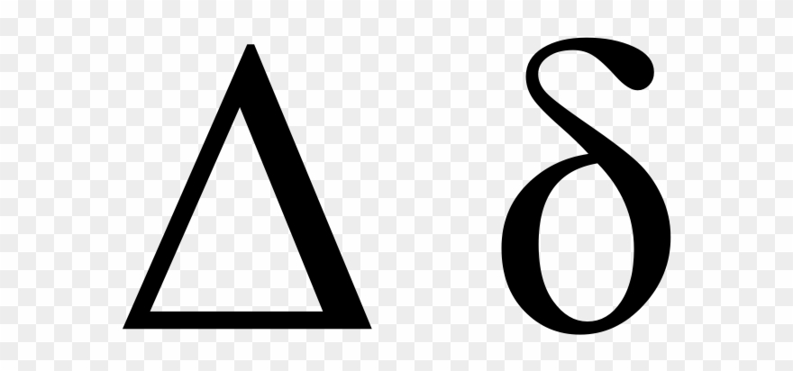 Delta Symbol Clipart