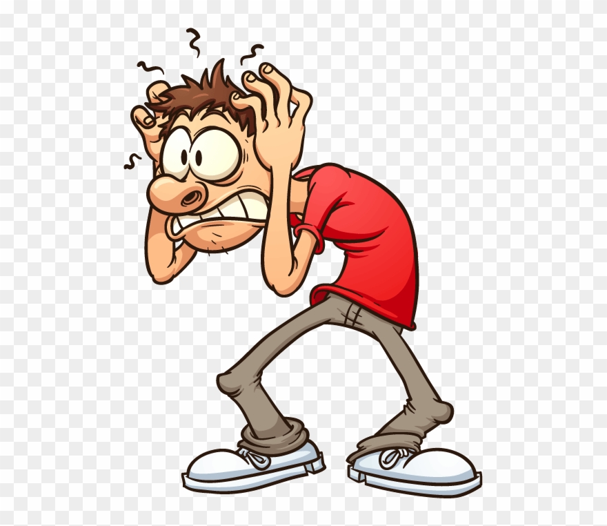 The Fearless Code - Anxiety Clip Art - Png Download