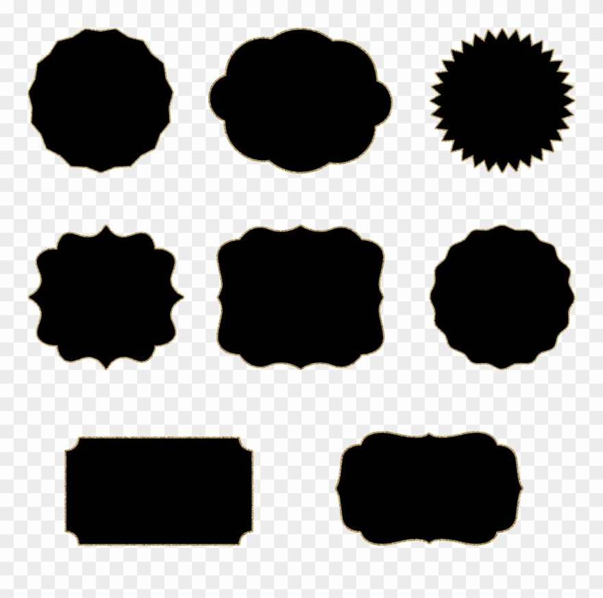 Ornate Frames Clipart - Plan View Tree Plan - Png Download