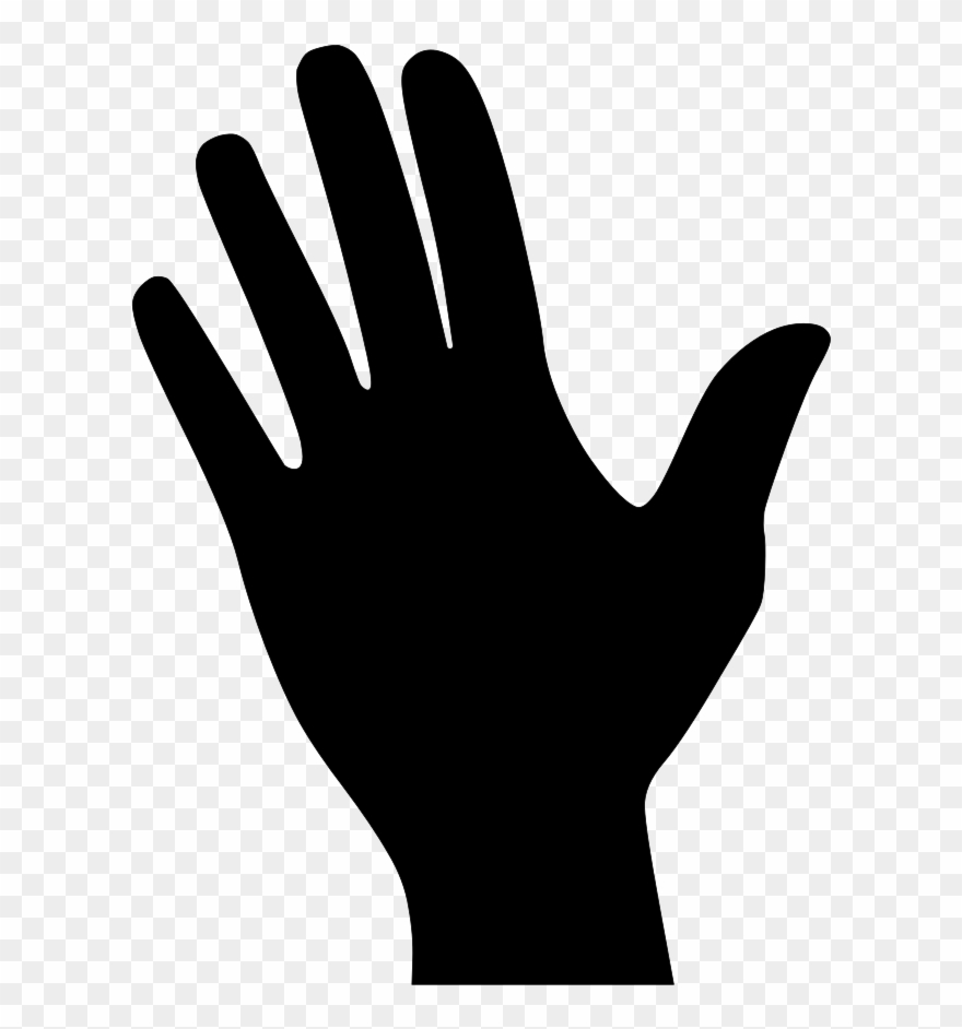 Hand Clipart Svg - Reaching Hands Silhouette Png Transparent Png
