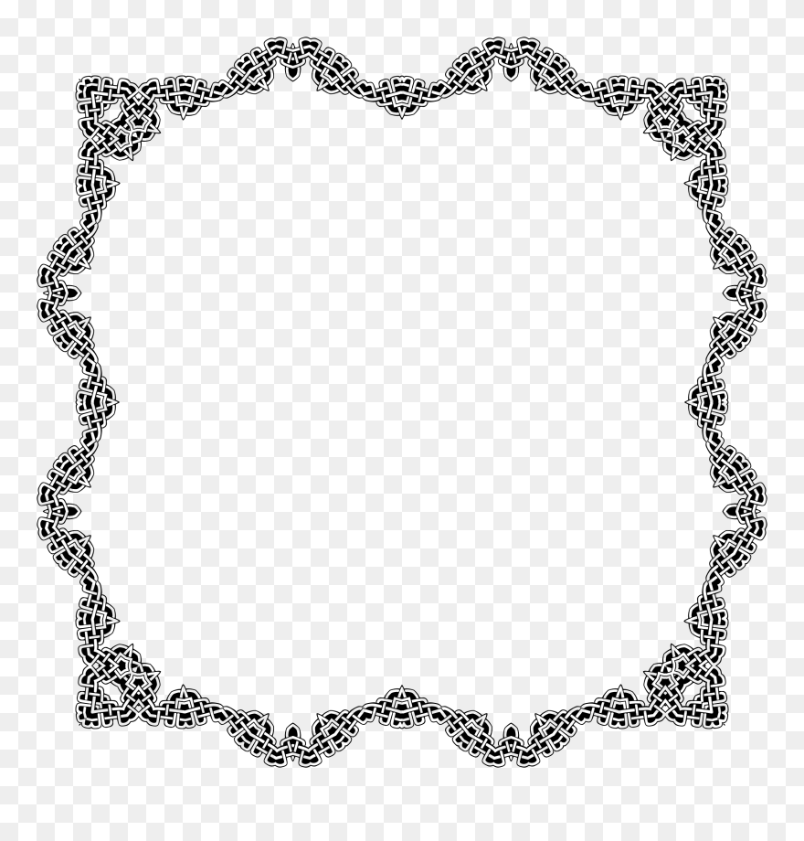 Collection Of Vine Divider Cliparts Buy Any - Border Design With Transparent Background - Png Download