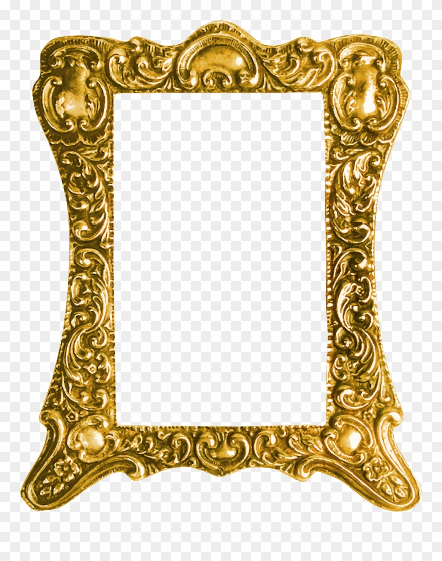 Big Image - Frame Gold Png Hd Clipart