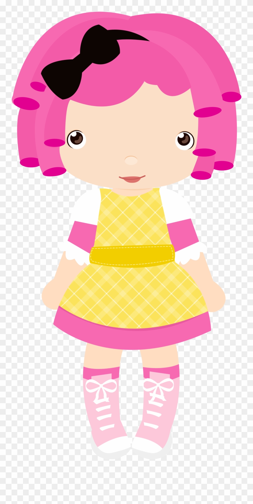 Cat Costumes, Lalaloopsy, Party Printables, Silhouette - 2 Dolls Clipart - Png Download