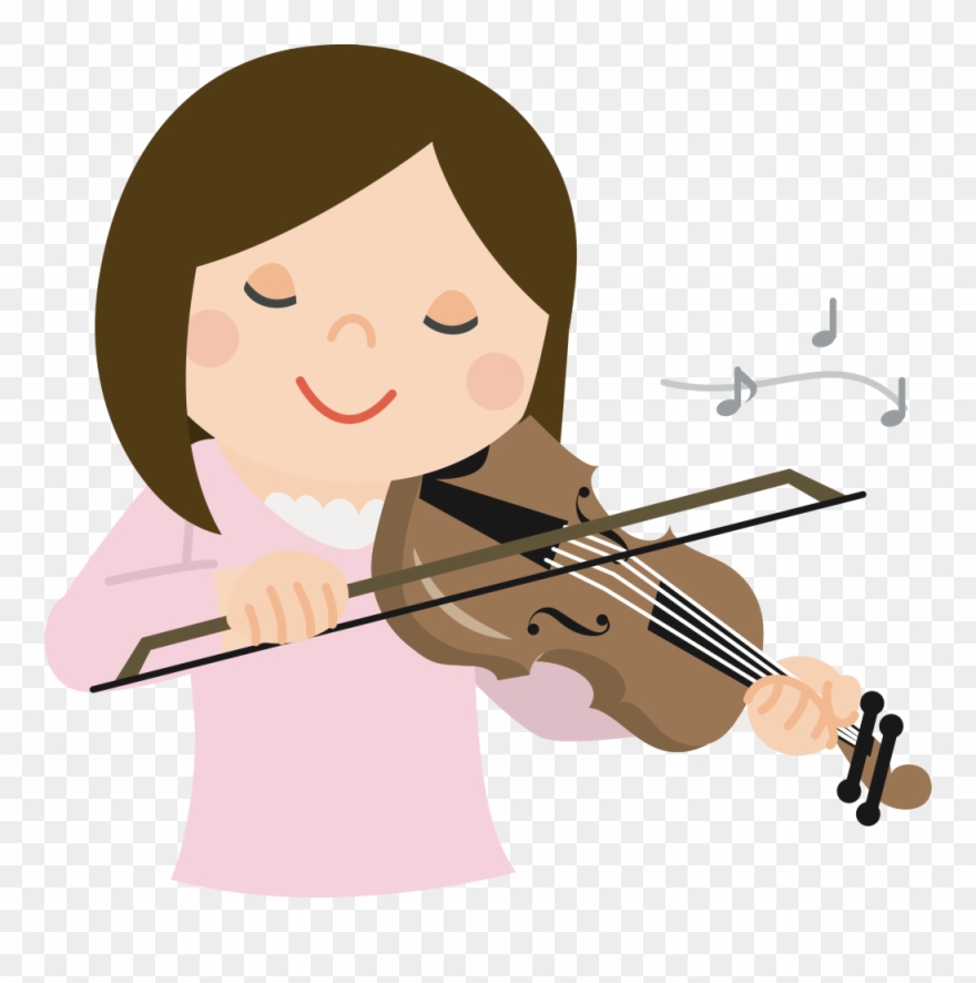 All Photo Png Clipart - Girl Playing Violin Clipart Transparent Png