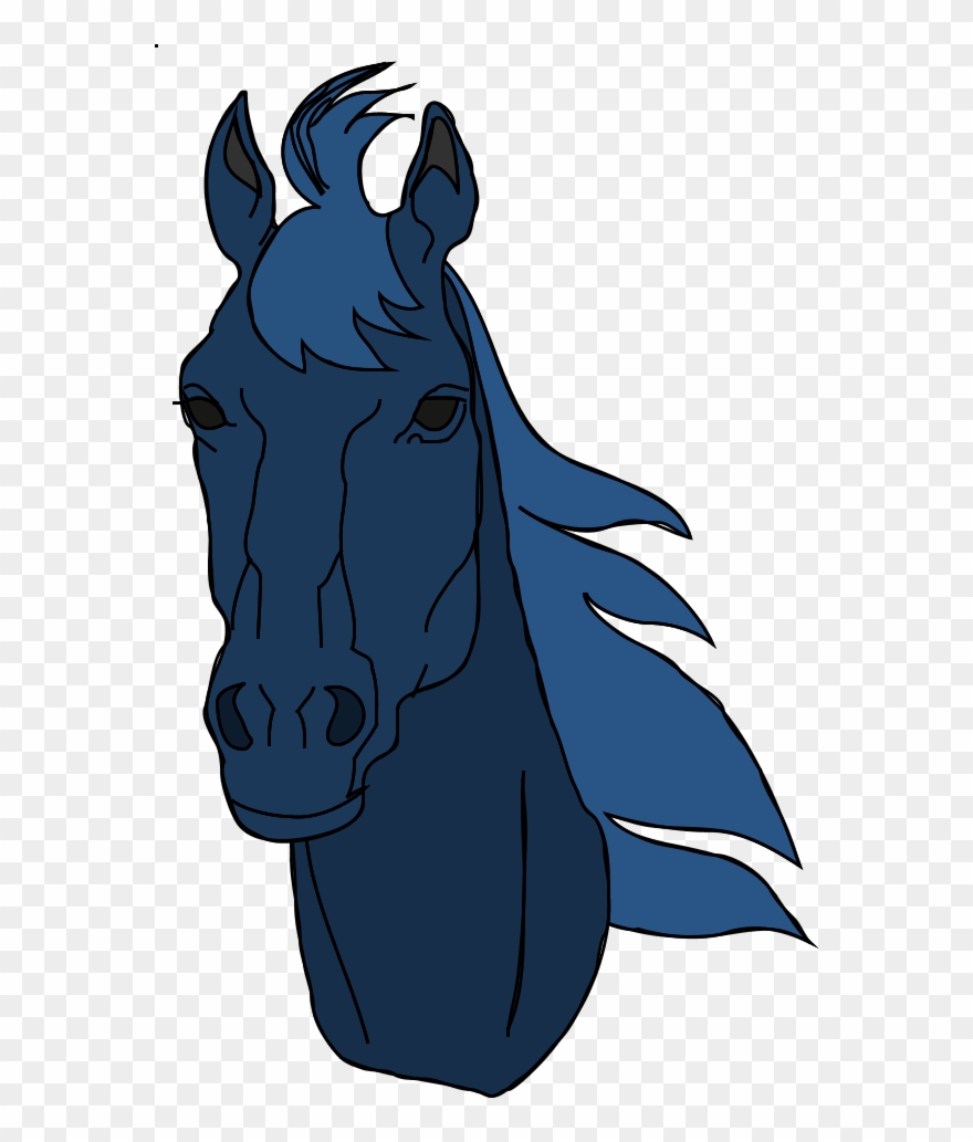 Free Jew Symbol Pics, Download Free Clip Art, Free - Horse Head Front Silhouette - Png Download