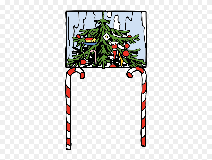 How To Set Use Christmas Arch Clipart - Png Download