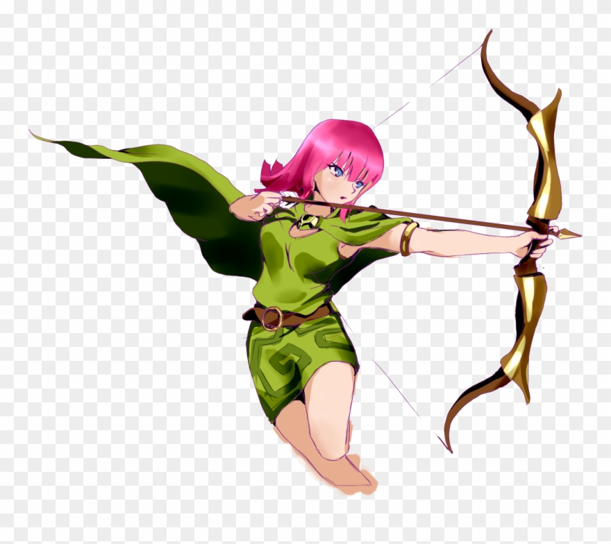 Jpg Library Library Archery Drawing Anime Gambar Anime Clash Of Clans Clipart 50 Pinclipart