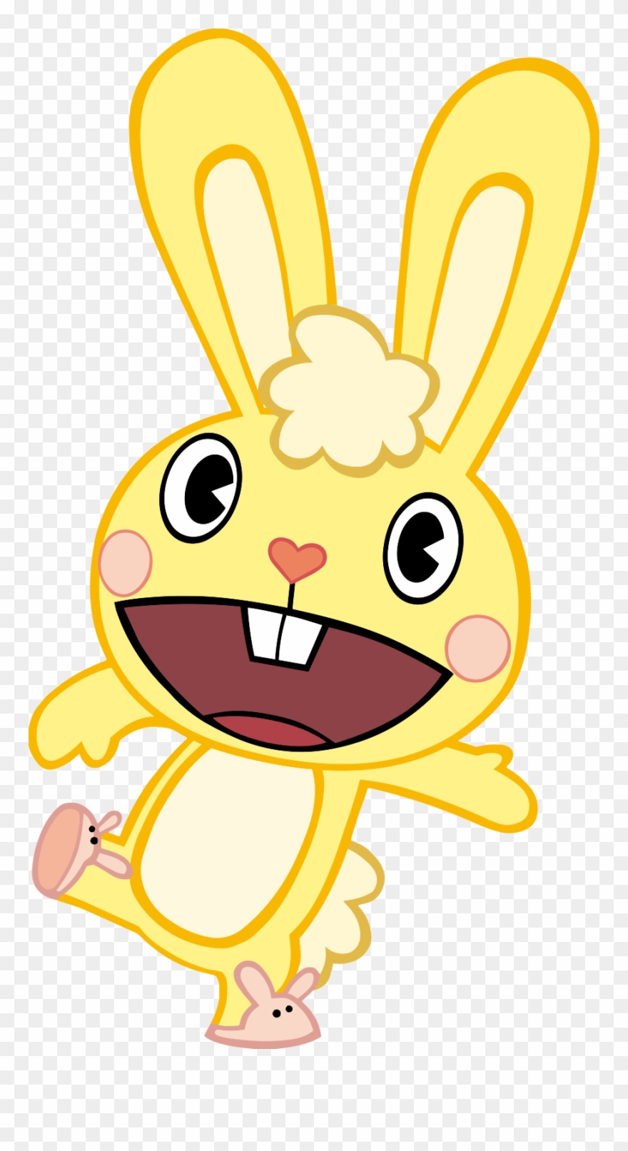 Cuddling Clipart Transparent - Happy Tree Friends Rabbit - Png Download