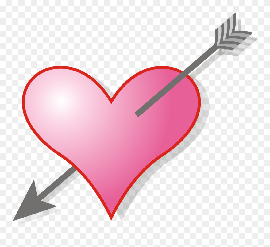 File Arrowheart Wikipedia Filearrowheartsvg - Symbol Of Love Heart Clipart