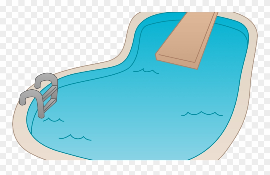 Diving Board Pictures Free Download Clip Art Free Clip - S2imming Pool Cartoon - Png Download