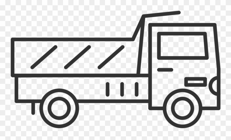 Service Trucks Icon - Moving Company Clipart