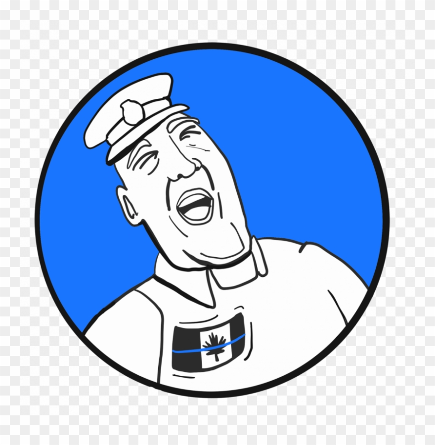 Like It Or Not, “blue Lives Matter'' Flags Are A Political - Thin Blue Line Clipart