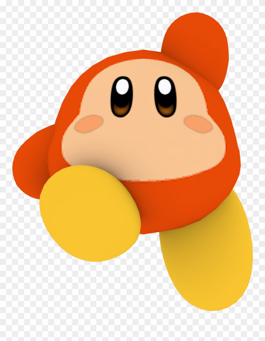 Hostile Species - Kirby Orange Clipart