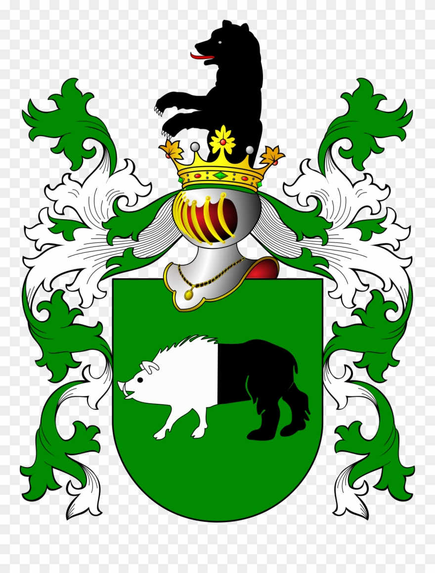 Coat Of Arms Family Corvinus Clipart