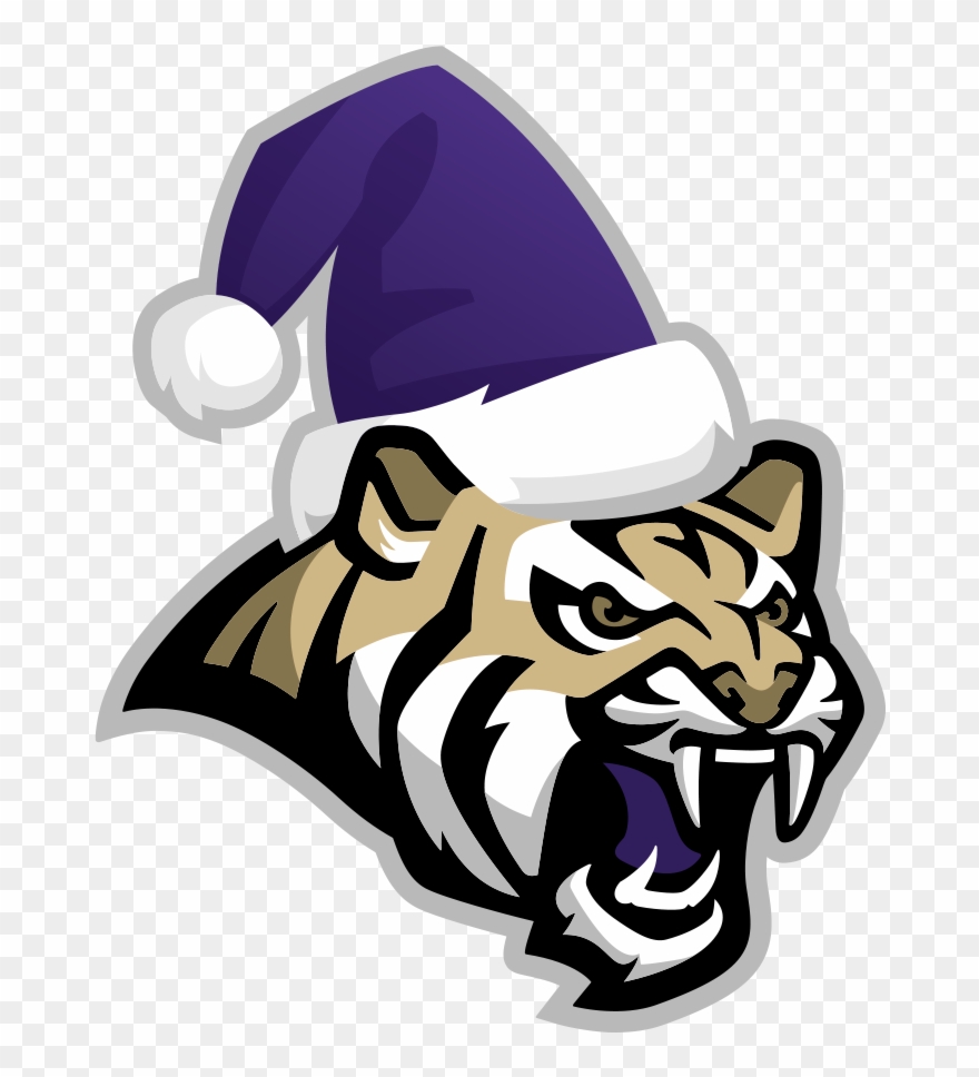 Christmas Wreath & Garland Fundraiser - Holy Family Tigers Logo Clipart