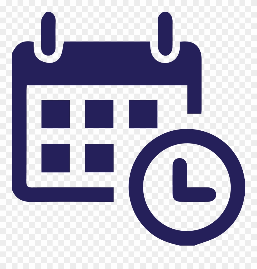Calendario - Time And Attendance Icon Clipart