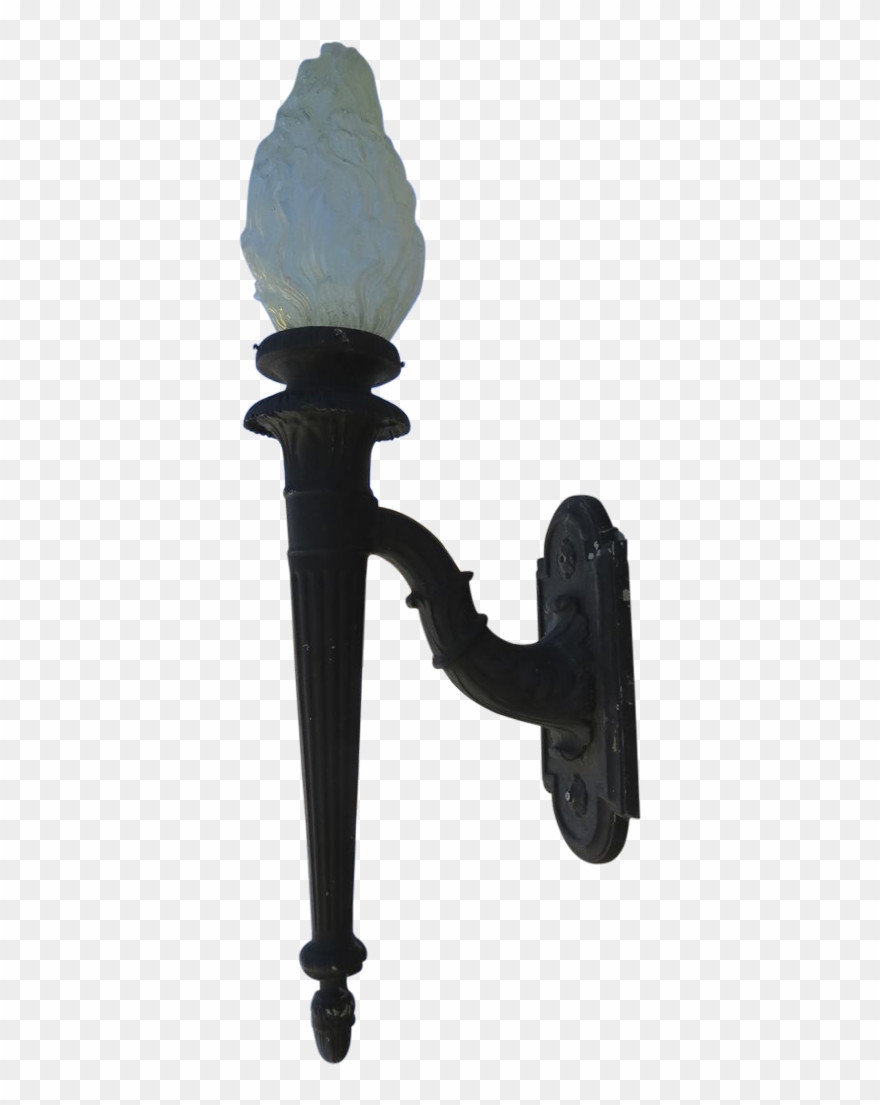 Medieval Torch Png Clip Art Library Stock - Torch Sconce Transparent Png
