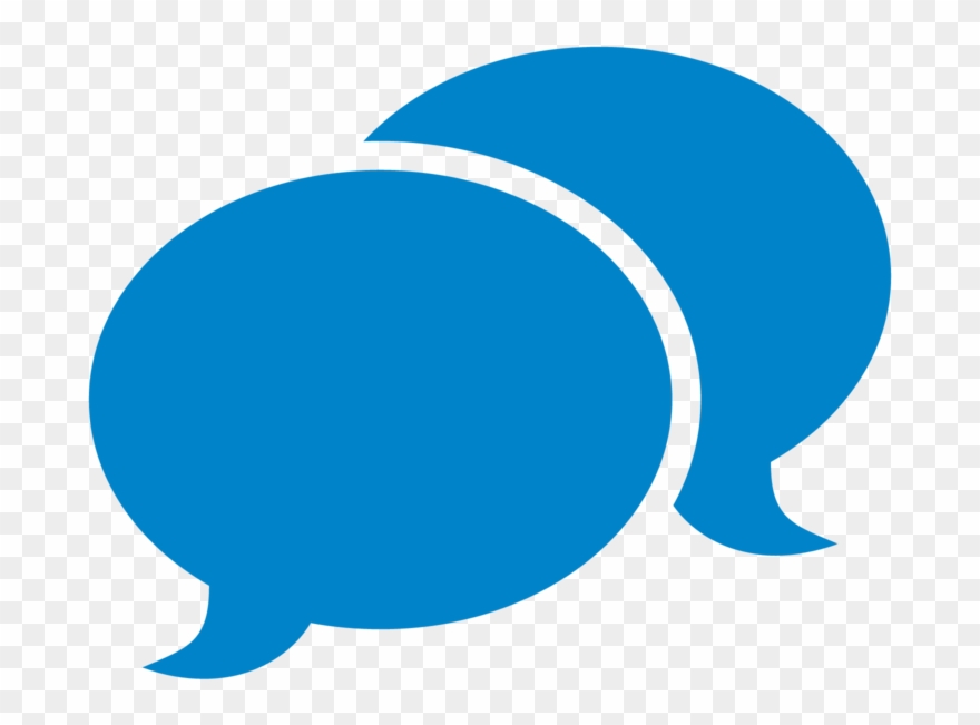 Speech Bubbls - Circle Clipart