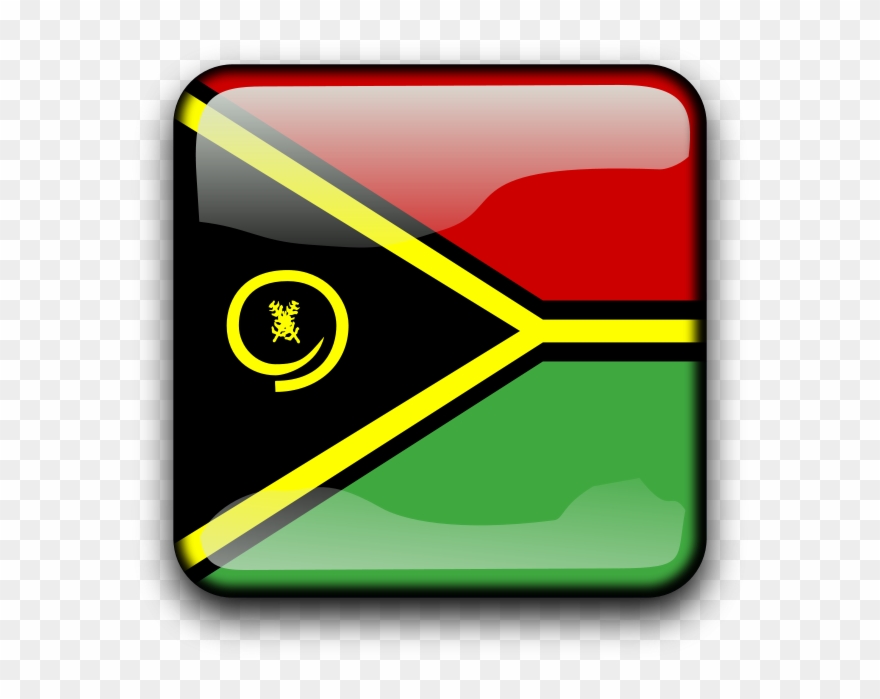 Free Vu - Flag Of Vanuatu Clipart