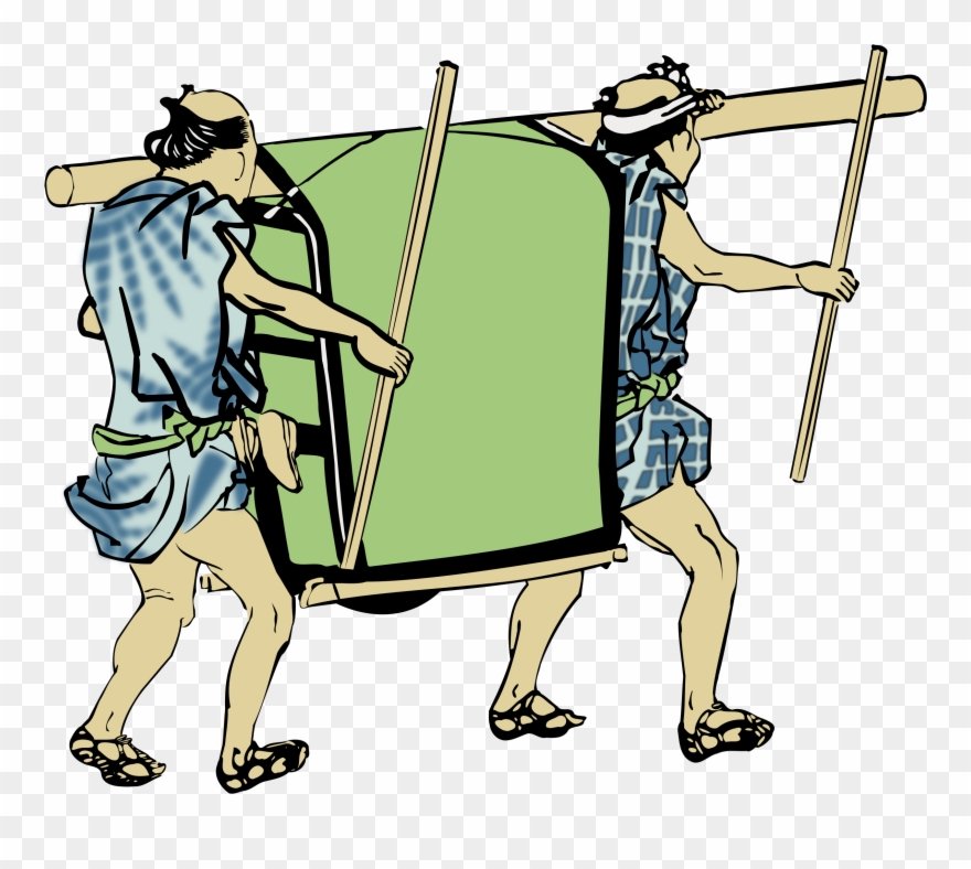 籠 人 を 運ぶ Clipart