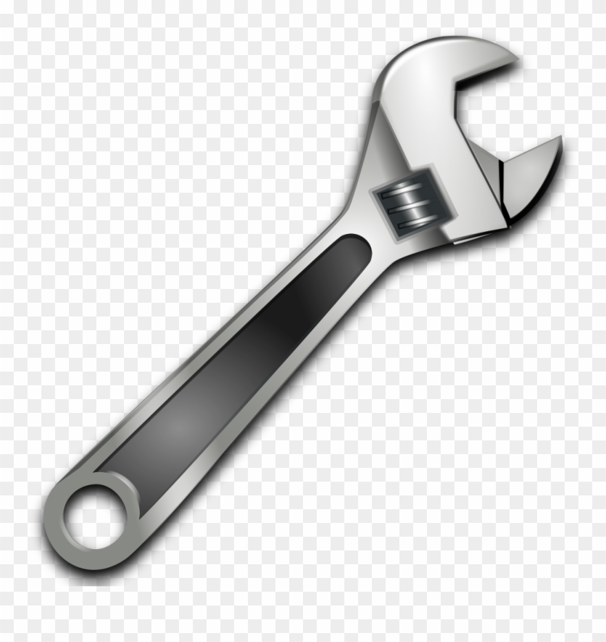 Clipart Royalty Free Adjustable Spanner Spanners Tool - Free Clip Art Wrench - Png Download
