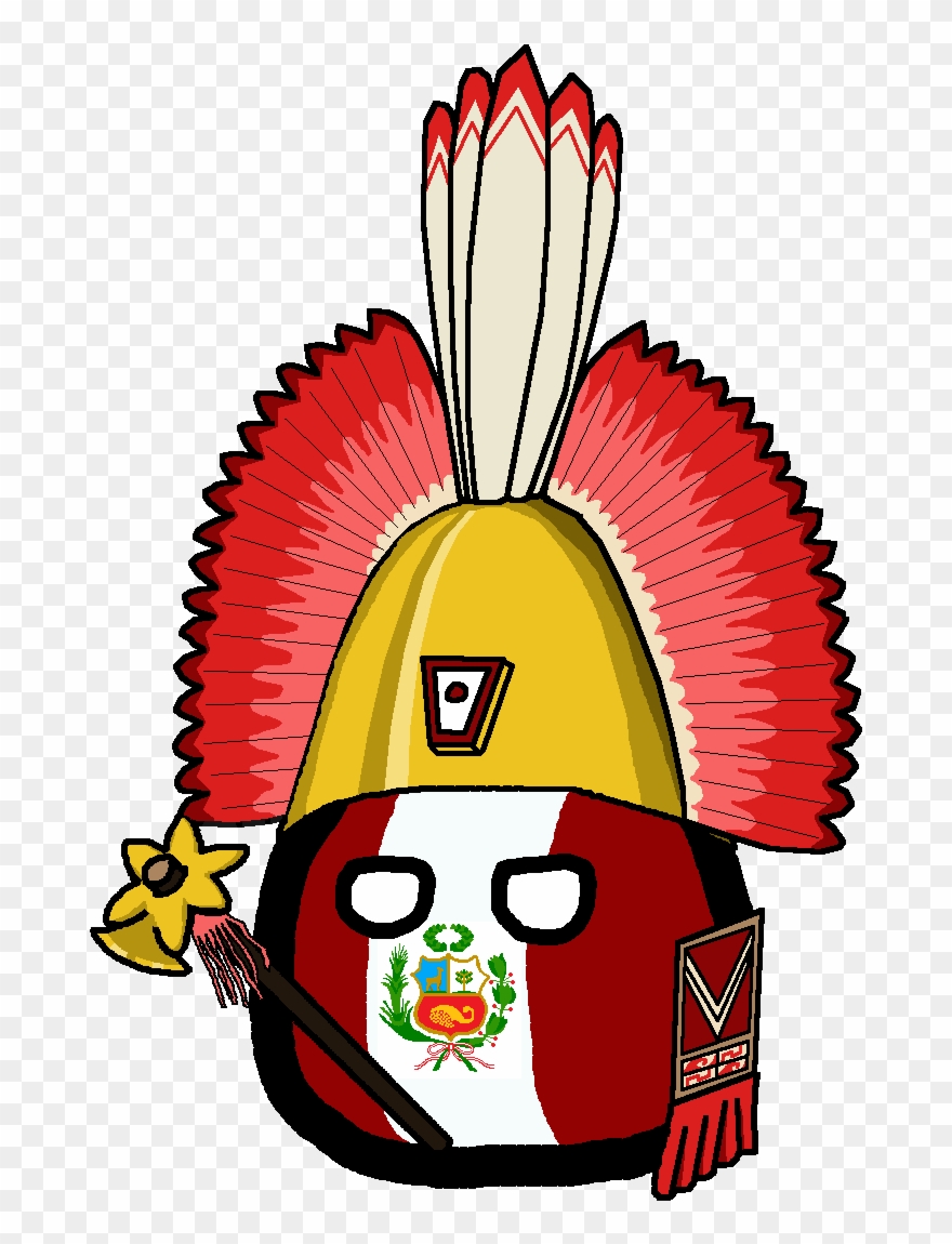 Clipart Free Library Conquistador Drawing Incas - Countryballs Inca - Png Download