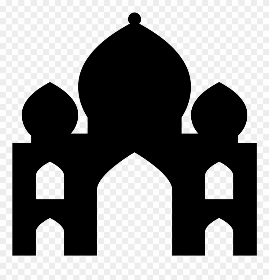 Image Library Download Arch Vector Mughal - Taj Mahal Icon Png Clipart