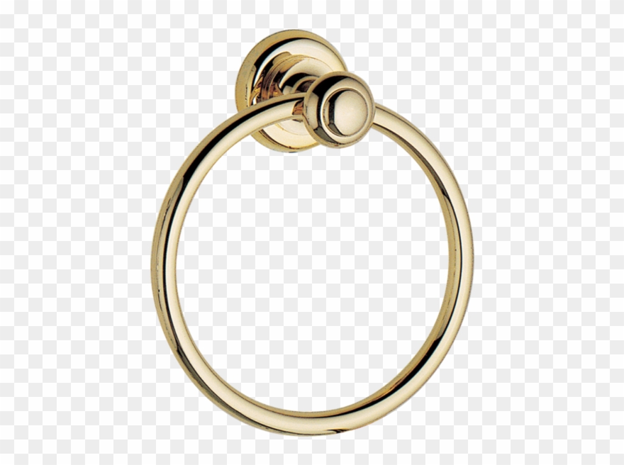 Download Image - Delta Faucet 73046 Innovations Towel Ring, Chrome Clipart