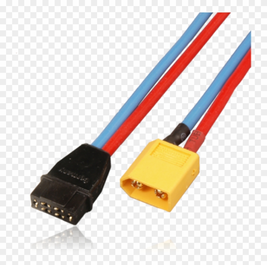 Pb Cables Collection Adapter Lead, Mpx Female / Xt60, - Male Clipart