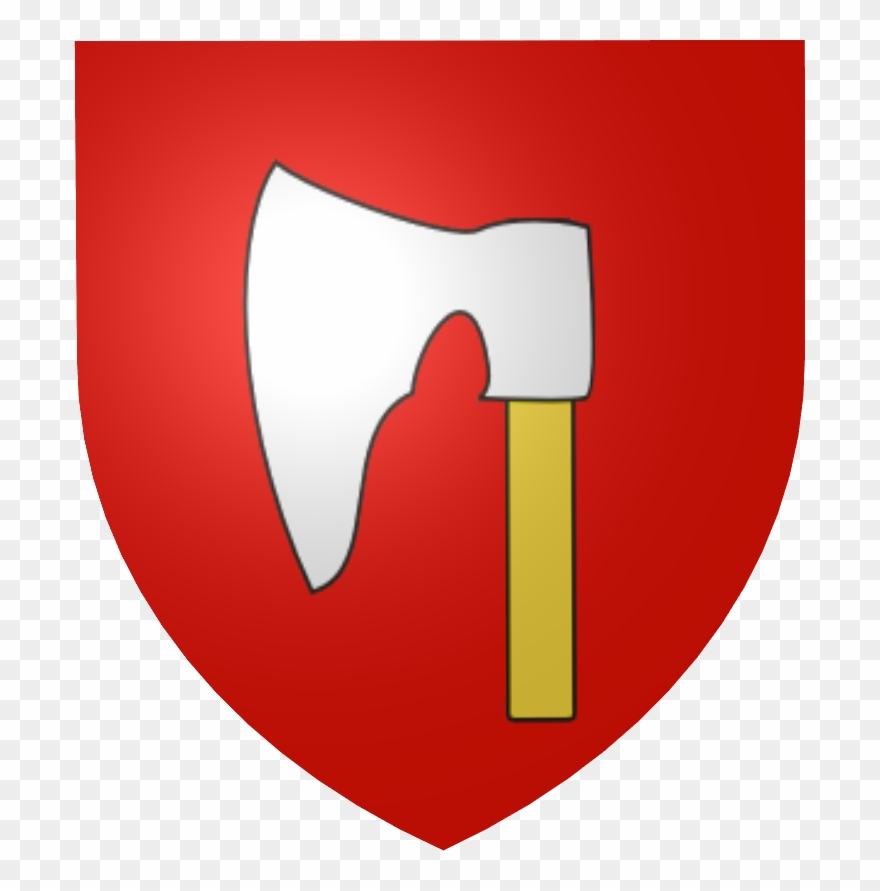 Pb Topór Coa - Shield Clipart