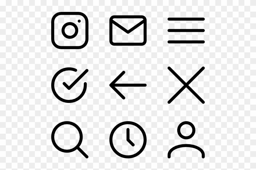 Feather Icons - Contact Icons Png Clipart