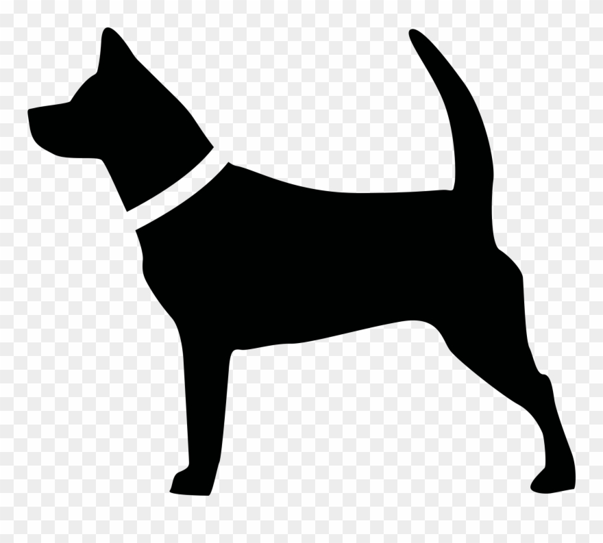 Big Image - Dog Silhouette Clipart