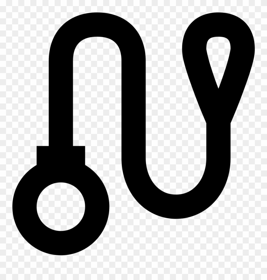 Dog Leash Icon - Leash Icon Clipart