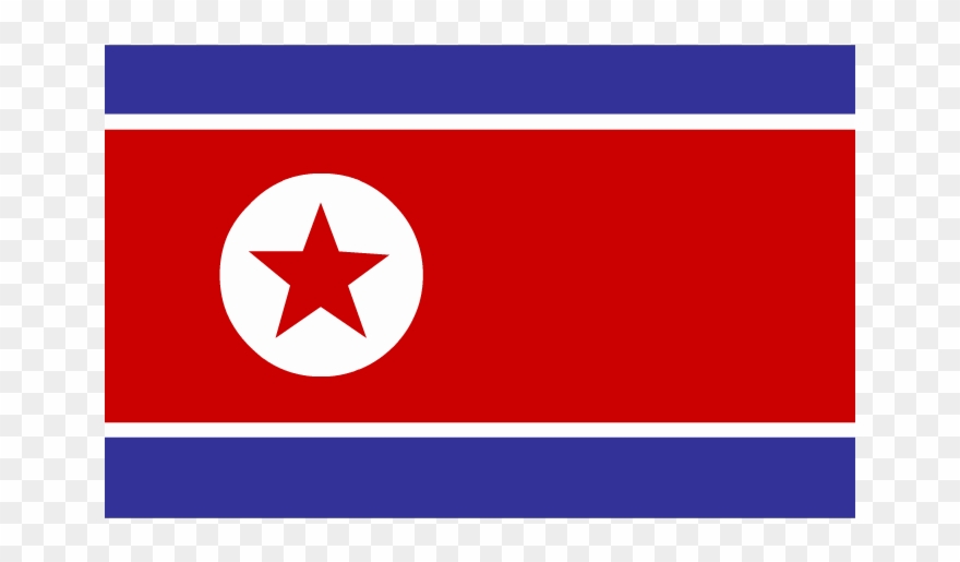 North Korea South Korea Flag Clipart