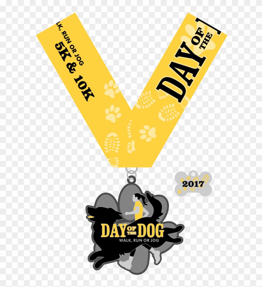Receive A Bissell Pet Foundation Leash As A Commemorative - Dog 5k Medal Clipart