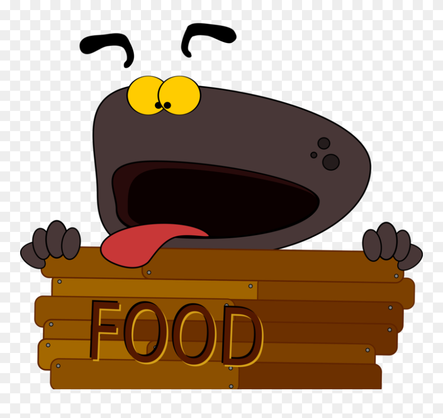 Hungry Cliparts - Dog Hungry Cartoon Png Transparent Png