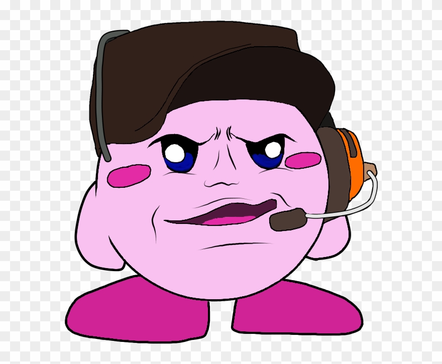 Instead Of Sleeping I Made This Kirby Scout - Cartoon Clipart