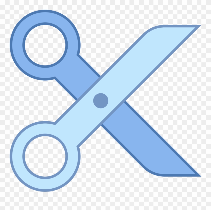 Scissors Icon - Tesoura Png Clipart
