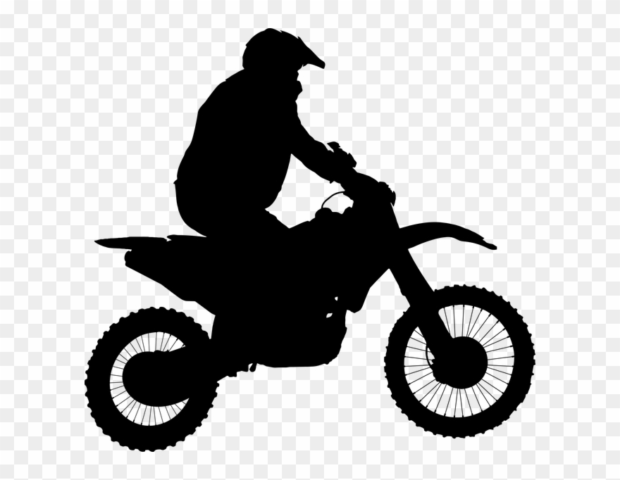 Motocross Silhouette Png Clipart