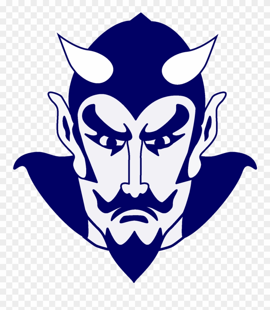 Blue Devil Logo - Mount Morris Blue Devils Clipart