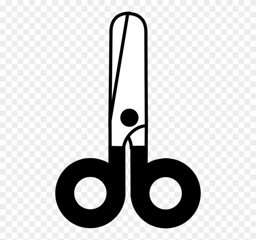 Vector Graphics - Closed Scissors Clipart