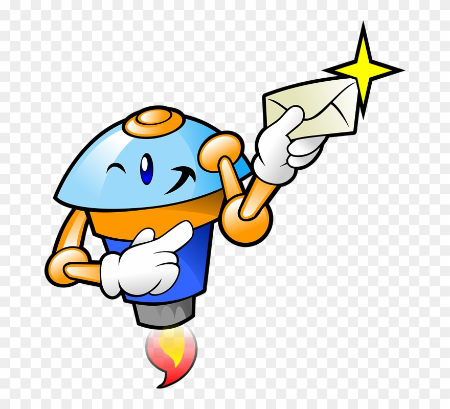 Writing Email Clipart - Clip Art - Png Download