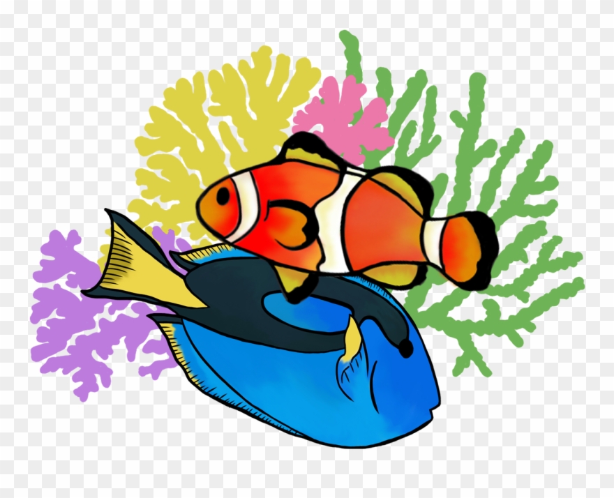 #clownfish #clown #orange #fish #findingnemo #findingdory Clipart