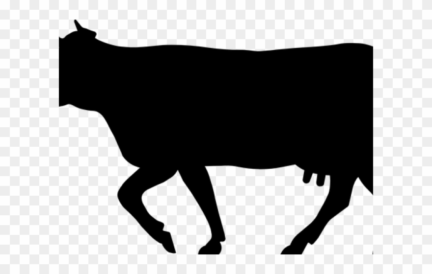 Beef Clipart Silhouette - Beef Cattle - Png Download