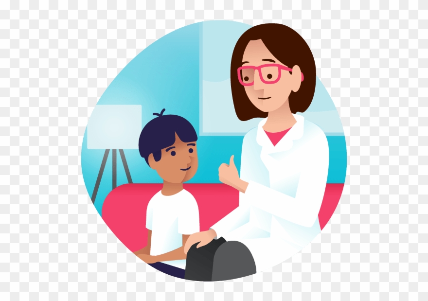 Health Begins <br> - Meet A Doctor Cartoon Clipart