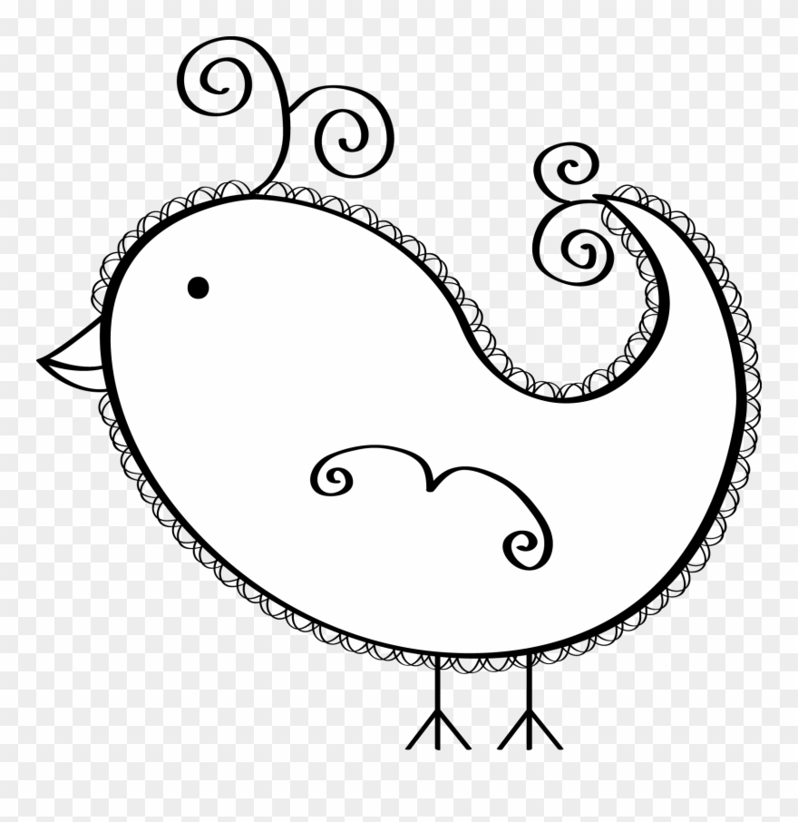 Clip Art, Sewing Patterns, Templates, Coloring, Appliques, - Line Art - Png Download