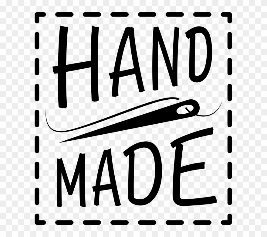 Handmade Rubber Stamp With Sewing Needle - Rubber Stamping Clipart